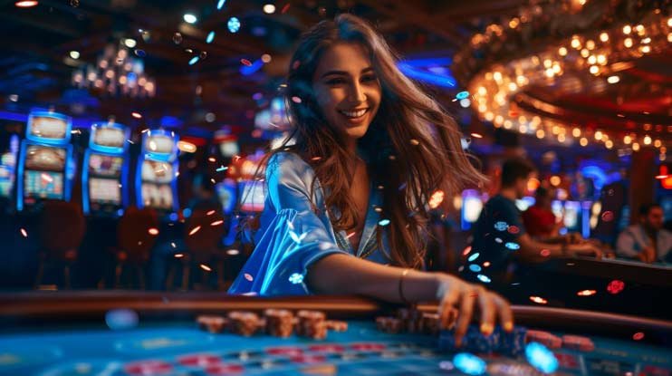 Mobile screen showing apk 14 live casino baccarat interface